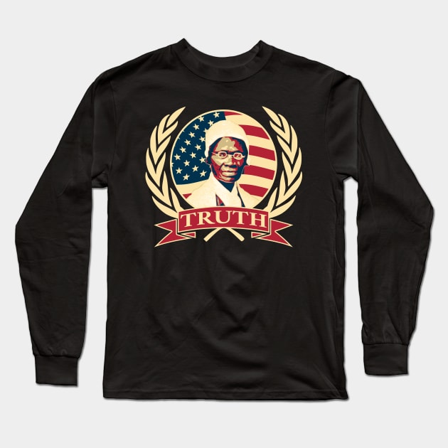 Sojourner Truth Long Sleeve T-Shirt by Nerd_art